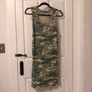 Imrie organic cotton camo dress